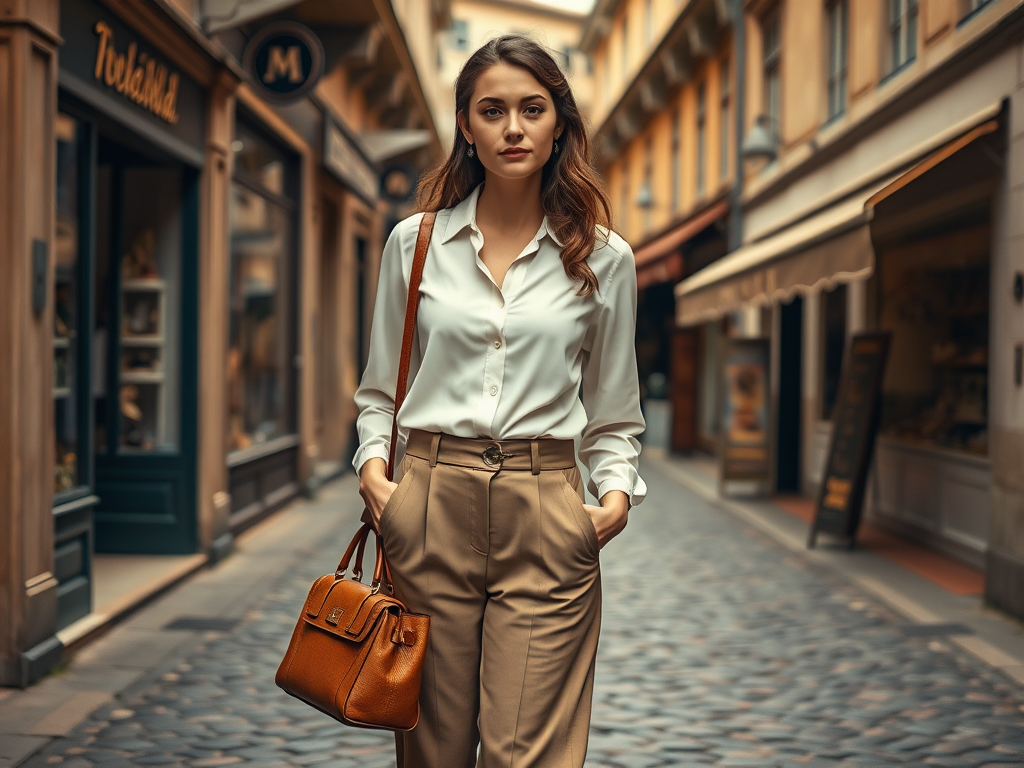 classhostel.ro | Culoare crem și stil vintage: combinații originale în îmbrăcăminte